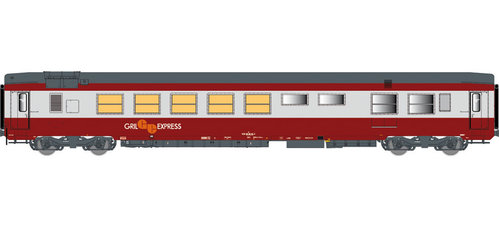 LS MODELS 40154 - Carrozza ristorante tipo Vru "Gril Express", SNCF, ep.IV