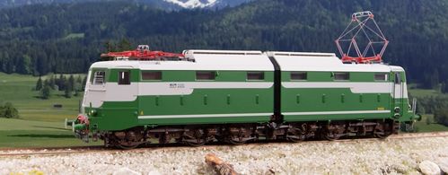 LE MODELS LE20653 - Locomotiva elettrica E646 002 con logo sperimentale, FS, ep.IIIb