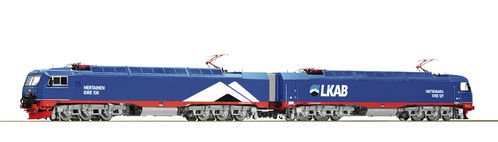 ROCO 72658 - Locomotiva elettrica doppia IORE, LKAB, ep.VI **DIG. SOUND**