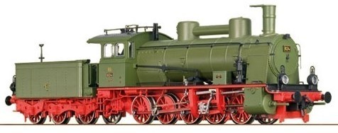 BRAWA 40154 - Locomotiva a vapore Klasse Hh 824, KWstE, ep.I