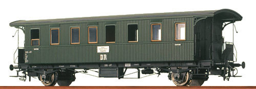 BRAWA 45100 - Carrozza passeggeri di 2a classe a due assi tipo Bid wu12, DR, ep.III