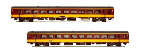 LS MODELS 44074 - Set 2 carrozze ICRm "Benelux" di 1a e 2a classe, NS