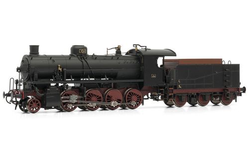 RIVAROSSI HR2484 - Locomotiva a vapore Gr 740 Caprotti, FS, ep.IV **DIG. SOUND**