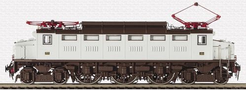 VITRAINS 2599 - Locomotiva elettrica E326.012, livrea castano / grigio pietra, FS