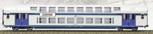 VITRAINS 3036 - Carrozza passeggeri a due piani di 1a e 2a classe, TI, ep.V