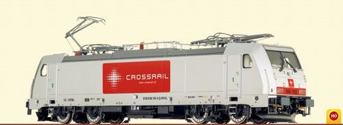 BRAWA 43800 - Locomotiva elettrica TRAXX BR 186 Crossrail, ep.VI