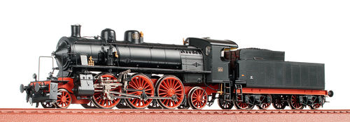 OSKAR 1688 - Locomotiva a vapore Gr 685.445 con vomere e fanali elettrici non illuminati, FS