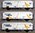 ACME 45041 - Set di tre carri isotermici "Interfrigo" per trasporto banane, FS, ep.IV-V