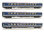 ACME 55064 - Set di 3 carrozze del treno "Konigsee", DB, ep.IV