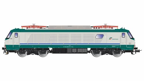 RIVAROSSI HR2766 - Locomotiva elettrica E402 in livrea xmpr, FS, ep.VI