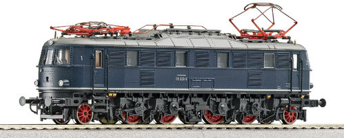 ROCO 62631 - Locomotiva elettrica BR 118 in livrea blu, DB, ep.IV