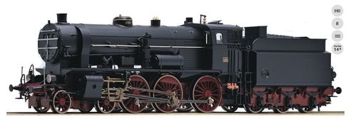 ROCO 72112 - Locomotiva a vapore Gr 653, FS, ep.II