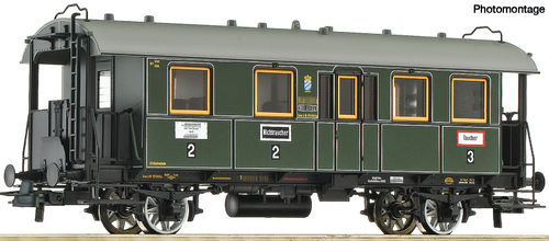 ROCO 74900 - Carrozza passeggeri mista 2a / 3a Classe, KBStB, ep.I