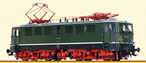 BRAWA 43110 - Locomotiva elettrica BR 211, DR, ep.IV