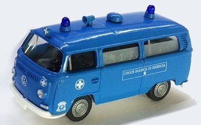 BLACKSTAR BS00055 - Volkswagen T2 blu "Croce Bianca" di Brescia, ep.III-IV