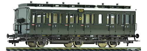 FLEISCHMANN 507054 - Carrozza passeggeri di 3° classe tipo C3 pr11, DRG, ep.II