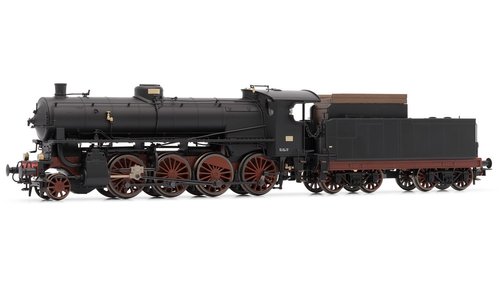 RIVAROSSI HR2459A - Locomotiva a vapore 744 distribuzione Caprotti, FS, ep.III-IV **ED.LIM.**