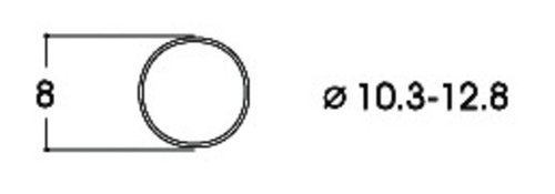 ROCO 40069 - Anelli di aderenza CC 10,3-12,8 mm