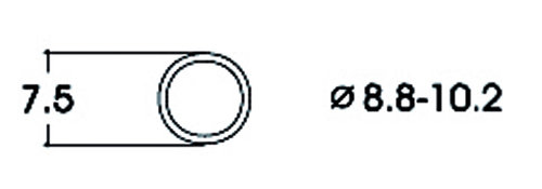 ROCO 40073 - Anelli di aderenza CA 8,8-10,2 mm