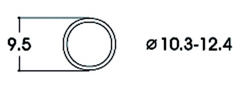 ROCO 40074 - Anelli di aderenza CA 10,3-12,4 mm