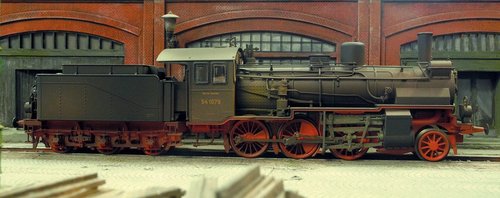 BRAWA 40488 - Locomotiva a vapore gruppo 54.8-10, DRG, ep.II **ED.LIM. DIG. SOUND FUMO**
