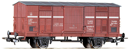PIKO 54720 - Carro merci tipo F trasporto prodotti agricoli, FS, ep.IV