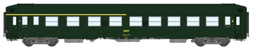 REE MODELES VB186 - Carrozza cuccette UIC, livrea verde, SNCF