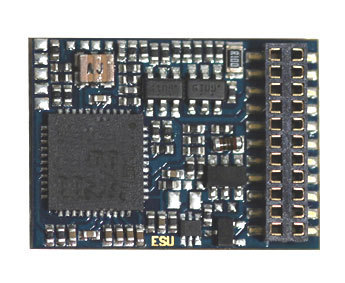 ESU 54614 - Decoder LokPilot V4.0 multiprotocollo (MM/DCC/SX) con connettore 21mtc