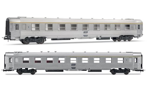 JOUEF HJ4102 - Set di due carrozze passeggeri tipo A5rtj e B9j, SNCF, ep.IV