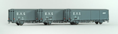 LS MODELS 30660 - Set di 3 carri merci EVS, SNCF, ep.IV