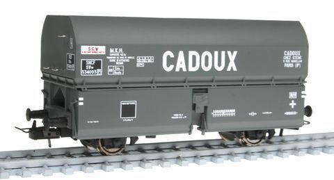 MAKETTE 4798-C - Carro tramoggia 2 assi "CADOUX", SNCF, ep.III