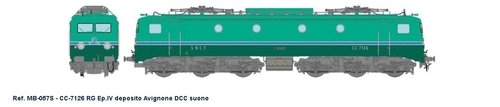 REE MODELES MB-057S - Locomotiva elettrica CC7126, SNCF, ep.IV **DIG. SOUND**