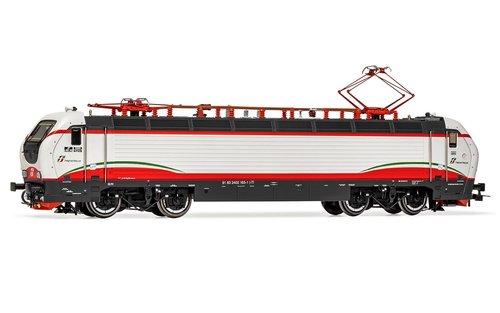 RIVAROSSI HR2805 - Locomotiva elettrica E 402B 165 "Freccia Bianca", FS, ep.VI