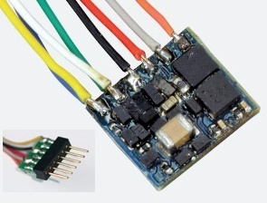 ESU 53665 - Decoder LokPilot Nano Standard, connettore 6pin con fili
