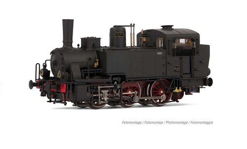 RIVAROSSI HR2787 - locomotiva a vapore Gr. 835, FS, ep.III-IV