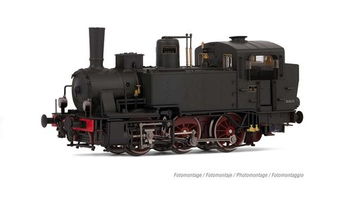 RIVAROSSI HR2789 - locomotiva a vapore Gr. 835, FS, ep.III-IV