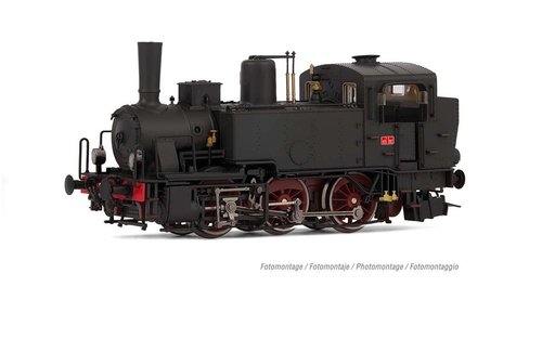 RIVAROSSI HR2790 - locomotiva a vapore Gr. 835, FS, ep.III-IV