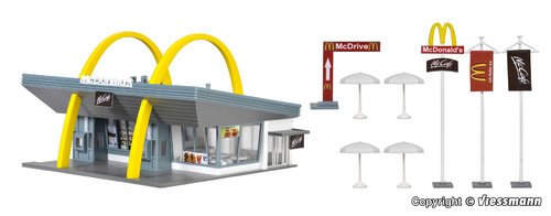 VOLLMER 43634 - Fast Food MacDonald con MacDrive