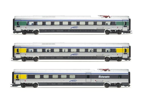 LIMA HL4672 - Expert - Set 3 unità intermedie treno ETR 610 "Cisalpino", ep.VI