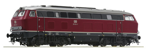 ROCO 72182 - Locomotiva diesel gruppo 215, DB, ep.IV **DIG. SOUND**