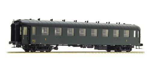 MODELS WORLD MW40201 - Carrozza 1a classe tipo A8myfi "OCEM", SNCF, ep.III