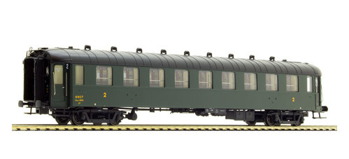 MODELS WORLD MW40202 - Carrozza 2a classe tipo B9myfi "OCEM", SNCF, ep.III