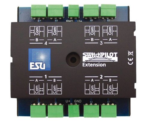 ESU 51801 - Estensione SwitchPilot con 4 relè a due vie