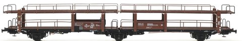EXACT-TRAIN EX20552 - Carro trasporto auto tipo Lacs "SITFA", NS, ep.IIIb