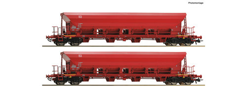 ROCO 67087 - Set di due carri tramoggia, DB AG, ep.VI