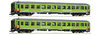 ROCO 74090 - Set di 2 carrozze passeggeri Flixtrain, ep.VI