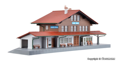 KIBRI 39508 - Kit stazione "Blausee Mitholz"