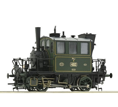 ROCO 72058 - Locomotiva a vapore PtL 2/2 "Glaskasten", KBStB, ep.I