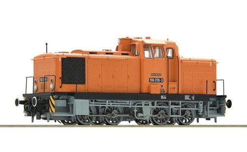 ROCO 70264 - Locomotiva diesel gruppo 106, DR, ep.IV **DIG. SOUND**