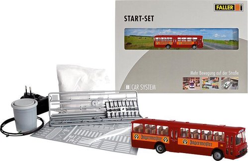 FALLER 161498 - Start set Car System con Bus "Jagermeister", ep.V-VI